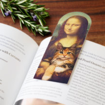 Mona Lisa tenant son chat familier Léonard de Vinc