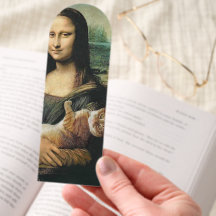 Mona Lisa tenant un Chat