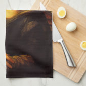 Mona Lisa Theedoek (Quarter Fold)