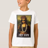 Mona Lisa Thug Life Art Life T-shirt (Voorkant)