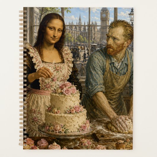 Mona Lisa & Van Gogh Bake Off (Devant)