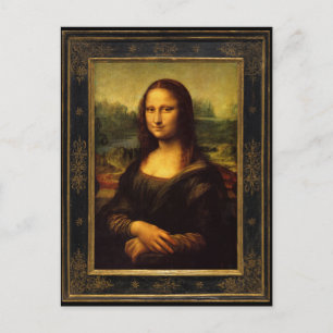 Mona Lisa van Leonardo da Vinci Briefkaart