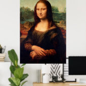 Mona Lisa van Leonardo Da Vinci - Herstelbare vers Poster (Thuiskantoor)