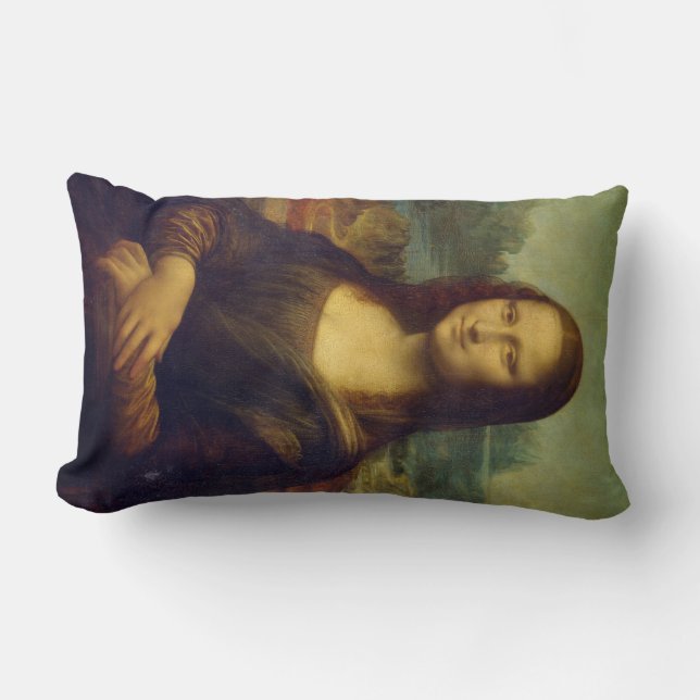 Mona Lisa van Leonardo da Vinci Kussen (Voorkant)