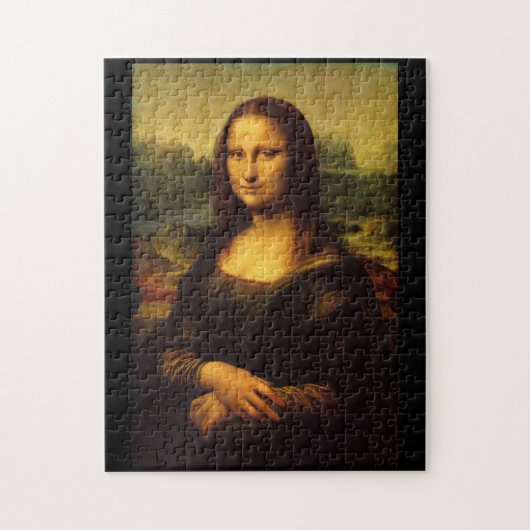 Mona Lisa van Leonardo da Vinci Legpuzzel (Verticaal)