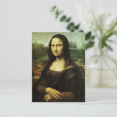 Mona Lisa van Leonardo da Vinci, Renaissance Art Briefkaart (Staand voorkant)