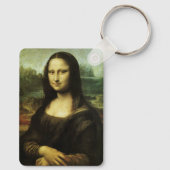 Mona Lisa van Leonardo da Vinci, Renaissance Art Sleutelhanger (Achterkant)