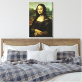 Mona Lisa van Leonardo da Vinci, Renaissancekunst Canvas Afdruk (Insitu (Slaapkamer))