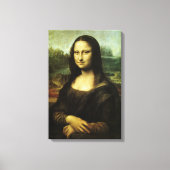 Mona Lisa van Leonardo da Vinci, Renaissancekunst Canvas Afdruk (Voorkant)