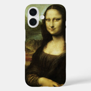 Mona Lisa van Leonardo da Vinci, Renaissancekunst iPhone 16 Hoesje