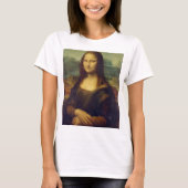 Mona Lisa van Leonardo Da Vinci T-shirt (Voorkant)