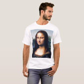 Mona Lisa van Leonardo Da Vinci T-shirt (Voorkant volledig)