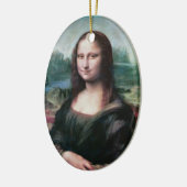 Mona Lisa-versiering Keramisch Ornament (Links)