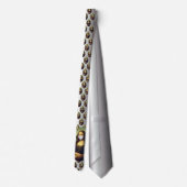 Mona Lisa Via Corona Virus Stropdas (Achterkant)