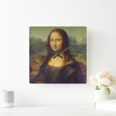 Mona Lisa Vierkante Klok (Huis)