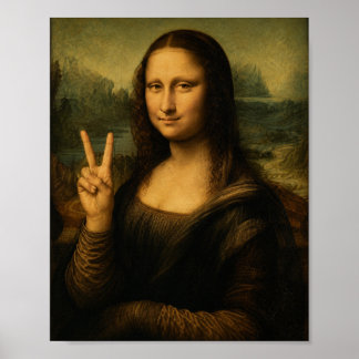 Mona Lisa Vredesteken Poster