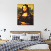 Mona Lisa Wall Canvas Afdruk (Insitu (Slaapkamer))