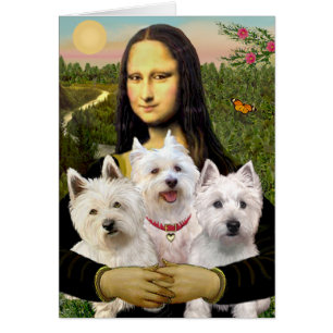 Mona Lisa - Westies (drie)