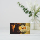 Mona Lisa wijzigde haar hairstyle Visitekaartje (Staand voorkant)