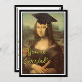 Mona Lisa's Afstuderen Dag Aankondiging (Voorkant / Achterkant)