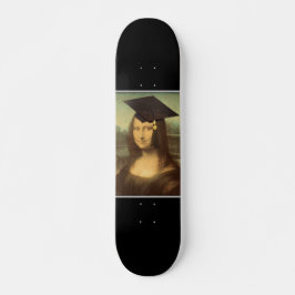 Mona Lisa's Afstuderen Dag Skateboard