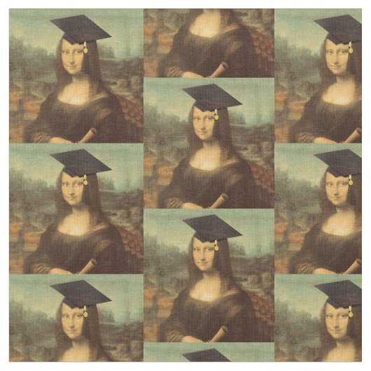 Mona Lisa's Afstuderen Dag Stof (Close Up)