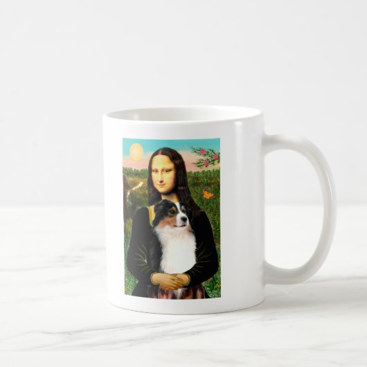 Mona Lisa's Australian Shepherd (Tri) Koffiemok (Rechts)