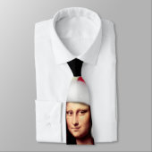 Mona Lisa's kerstkerstkerstkerstkerstfeest Stropdas (Gebonden)