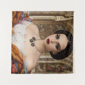 Mona Lisa's sister Wandkleed (Voorkant (horizontaal))