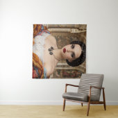 Mona Lisa's sister Wandkleed (In Situ (horizontaal))