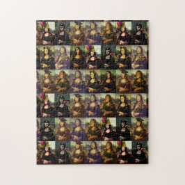 Mona Lisa's Vele gezichten Legpuzzel