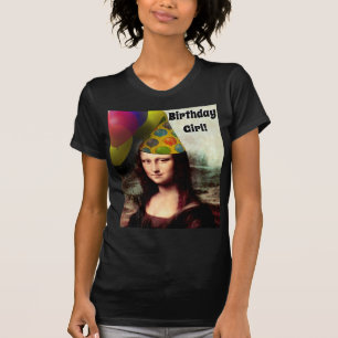 Mona Lisa's verjaardag T-shirt