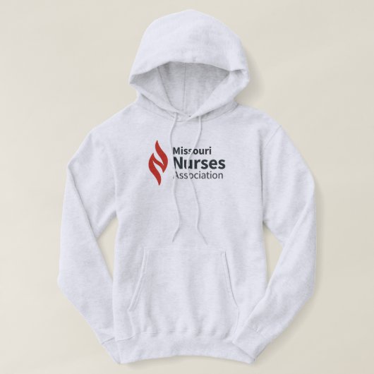 MONA Logo Lichtgekleurde hoodie (Design voorkant)