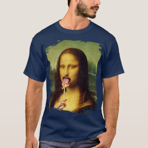Mona Lollypop Lisa T-shirt