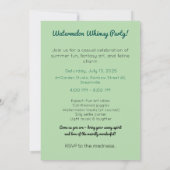 Mona Melon Summer Madness Kaart (Achterkant)