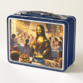Mona met kinderen (Achterkant)