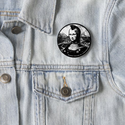 Mona Mohawk Button (In situ)