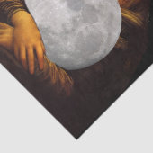 Mona Moona Lisa Tissuepapier (Detail)