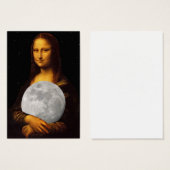Mona Moona Lisa Visitekaartje (Voorkant /achterkant)