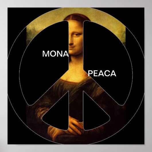 MONA PEACA POSTER (Voorkant)