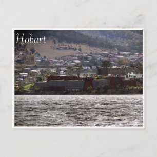mona rivier van Hobart Briefkaart