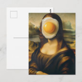 Mona Sunnyside Up Grappig Briefkaart (Voorkant / Achterkant)