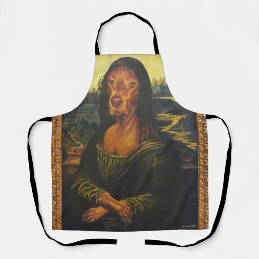 Mona Vizsla Apron Schort (Voorkant)
