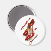 Monachium na Obcasach Magneet (Voorkant / Achterkant)