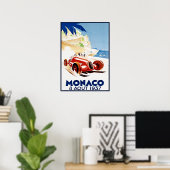 Monaco 1937, Vintag Art Poster (Thuiskantoor)