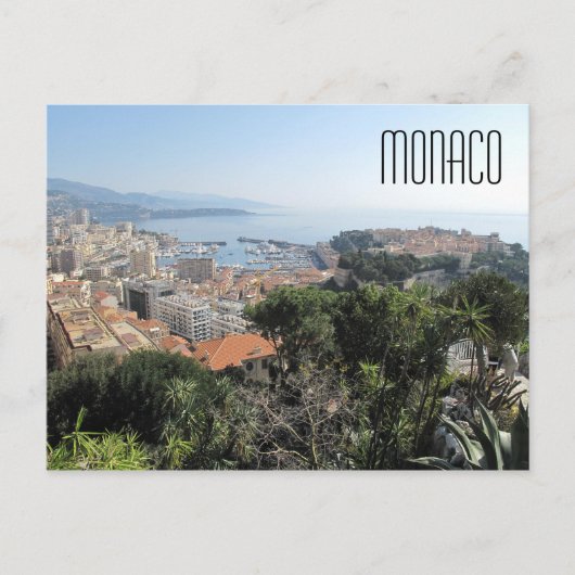Monaco Bay Briefkaart (Voorkant)