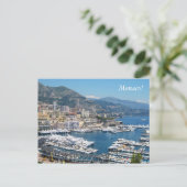 Monaco Briefkaart (Staand voorkant)
