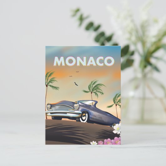 Monaco Briefkaart (Staand voorkant)