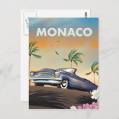 Monaco Briefkaart (Voorkant / Achterkant)