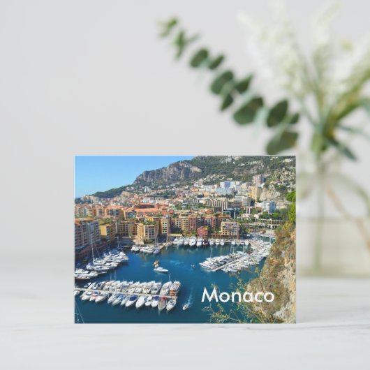 Monaco Briefkaart (Staand voorkant)